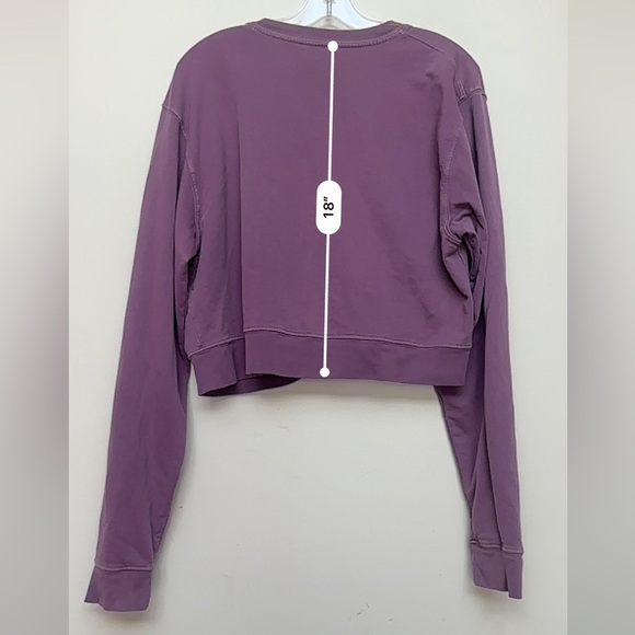 Parks Project Mushroom Patch Cropped Sweatshirt Purple Size Large - Picture 6 of 6